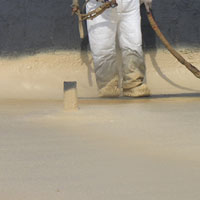 seamless, protective Dallas foam roofing